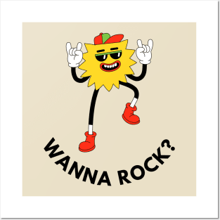 wanna rock ? Posters and Art